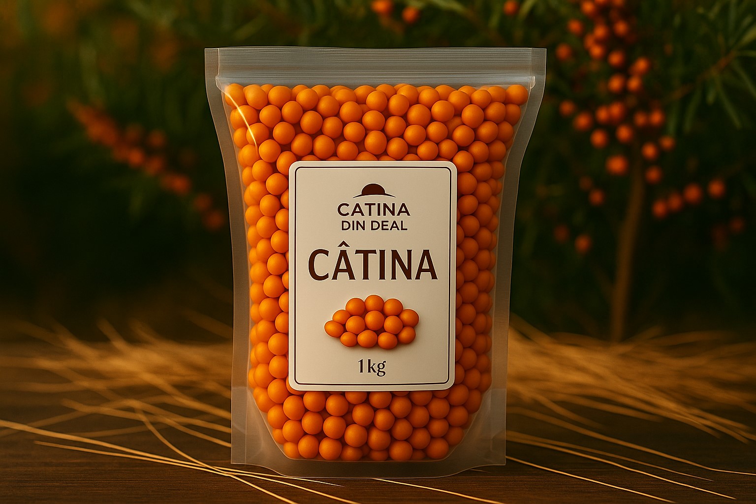 Fructe de cătină congelate